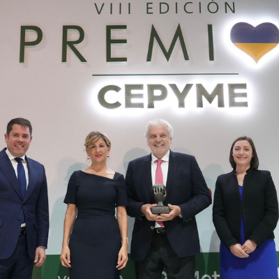 AlgaEnergy receives the CEPYME International Development Award